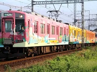 榛原行き区間準急で活躍する近鉄5800系…