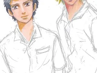 過去絵に加筆