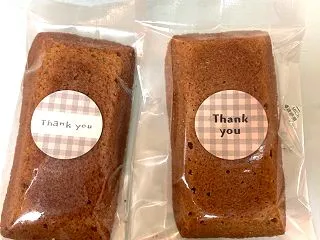 フィナンシェを頂きました。