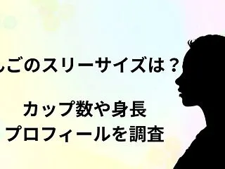 葵りんごのスリーサイズは？カップ数や身長…