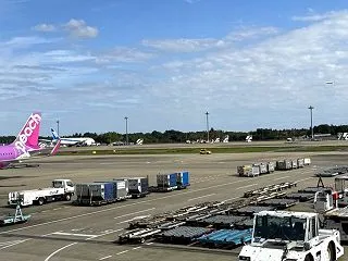 成田からピーチに乗って福岡へ！