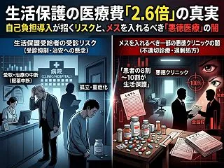 生活保護の医療費「2.6倍」の真実——自…
