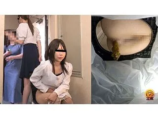 社内非常用トイレ脱糞 ～今日だけここがト…