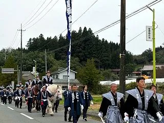 荒馬先陣 室根神社大祭