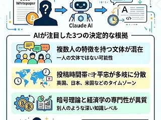 クロードAIがついに解明？サトシ・ナカモ…