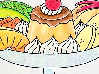 ダイソー【大人のいきいき脳トレぬり絵 懐…