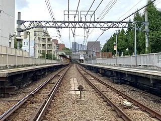 小田急の参宮橋駅に待避線を計画していた際…