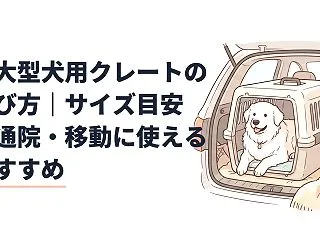 超大型犬用クレートの選び方｜サイズ目安と…