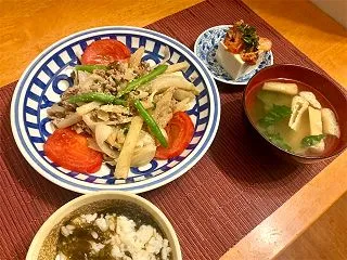10/24 じゃがいもとひき肉のウスター…