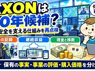 AXON（アクソン）は20年投資候補？公…