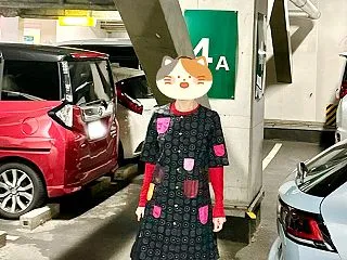 雨の合間に。