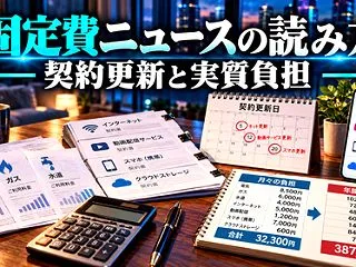家計の固定費ニュースを読むときに確認した…
