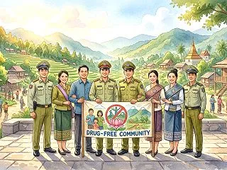 公安省、全国麻薬撲滅デーを受け大量の押収…