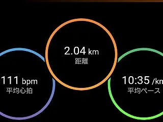 2026-10-24のランニング