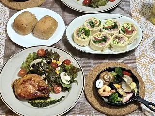 コストコ購入品で夜ご飯