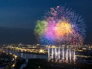 加古川市花火大会雨天決行！