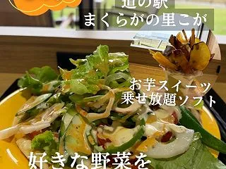 【道の駅 まくらがの里こが】土日祝限定「…