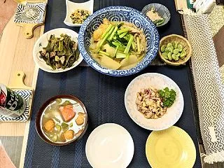 家でご飯