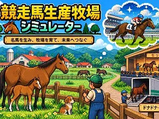 【無料】競走馬の生産牧場シミュレーション…