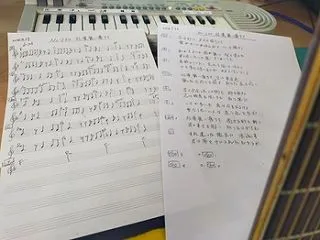 ”枯葉舞い落ちて” 作詞編