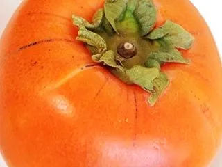 柿の食べ方♪