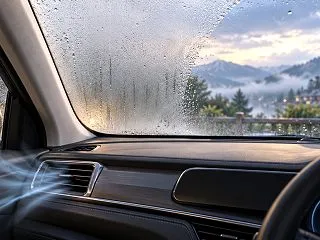 車の窓が曇るときの対処｜デフロスターとA…