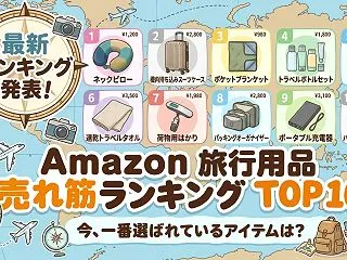 Amazon 旅行用品の売れ筋ランキング