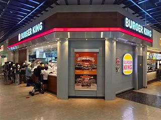 バーガーキングでワッパーチーズセットとワ…
