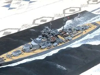 さらに波を前方まで
