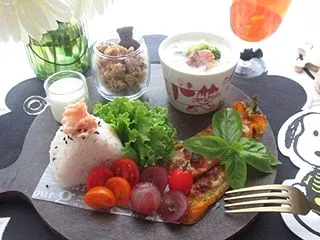 今日の料理とお猫様