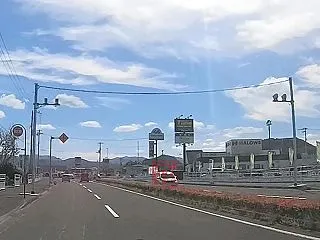 高松市六条町 県道10号線のNシステム