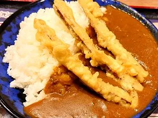 探偵の晩ごはんは…ごぼ天資さんカレーライ…