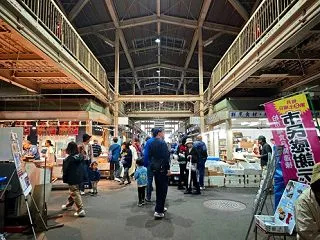柏市場 一般開放デーにて、食材を調達する