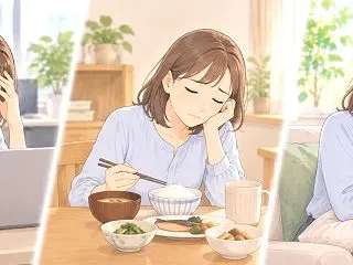 急に泣きたくなる、体がついていかない時に…