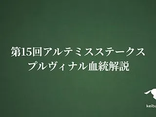 第15回アルテミスステークス：プルヴィナ…