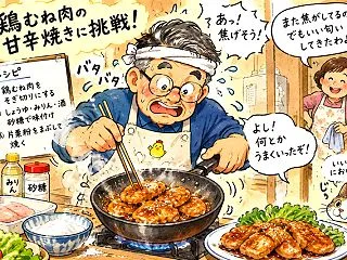 料理は失敗して、上手くなる