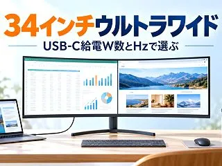 34インチウルトラワイドおすすめ2選｜U…