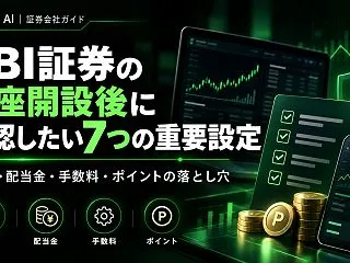 SBI証券の口座開設後に確認したい7つの…