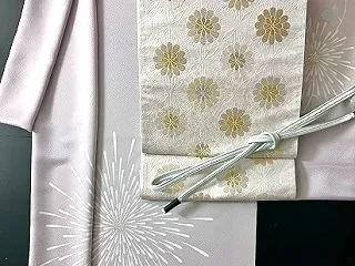 菊尽くしの付下げコーディネート