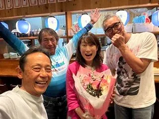 かみやん おめでとう！BigLake打上…