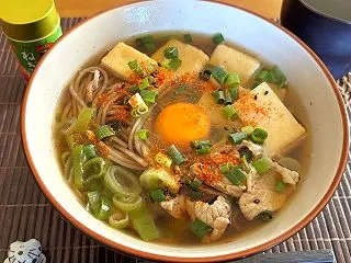 朝は肉蕎麦