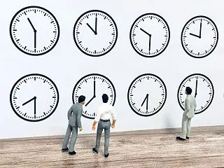 冬時間に移行