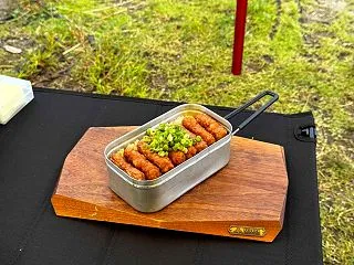 モーニングサーブ丼をメスティンで作ろう！…