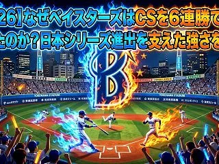 【2026】なぜベイスターズはCSを6連…