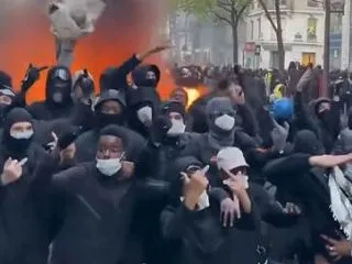 フランスの略奪や放火は学生じゃないだろ、…