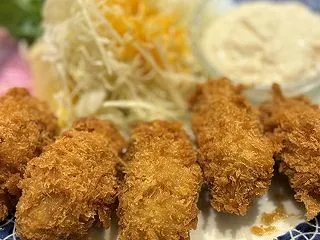 今年初のカキフライ。がんこ 尼崎店