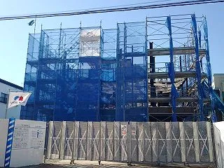 「ヒュッゲ虎丸」建設工事最新画像
