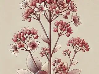 10月24日の花：弁慶草（ベンケイソウ／…