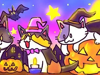 ハロウィンの夜に怪奇現象。