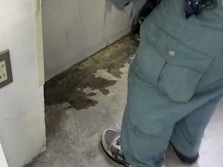 切りつけからの雨漏り現調。